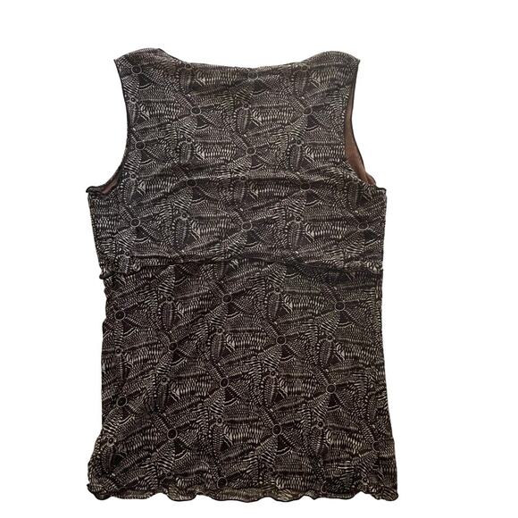 Max Edition, Size M, Brown Sleeveless Topp - Picture 2 of 7